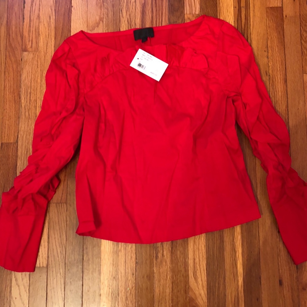 Brand new intermix red top in size large